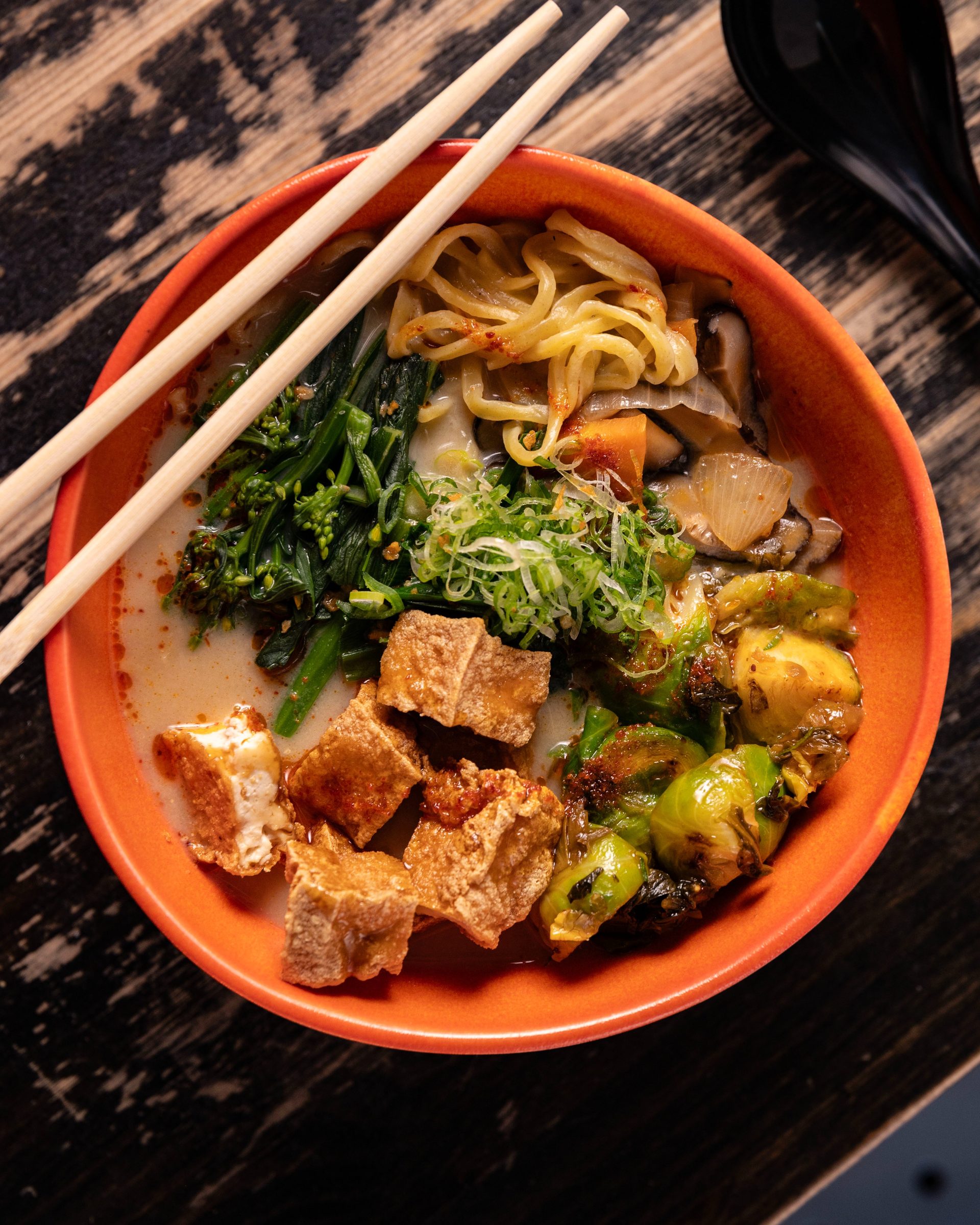How does the ramen get packed and how should we reheat it at home?