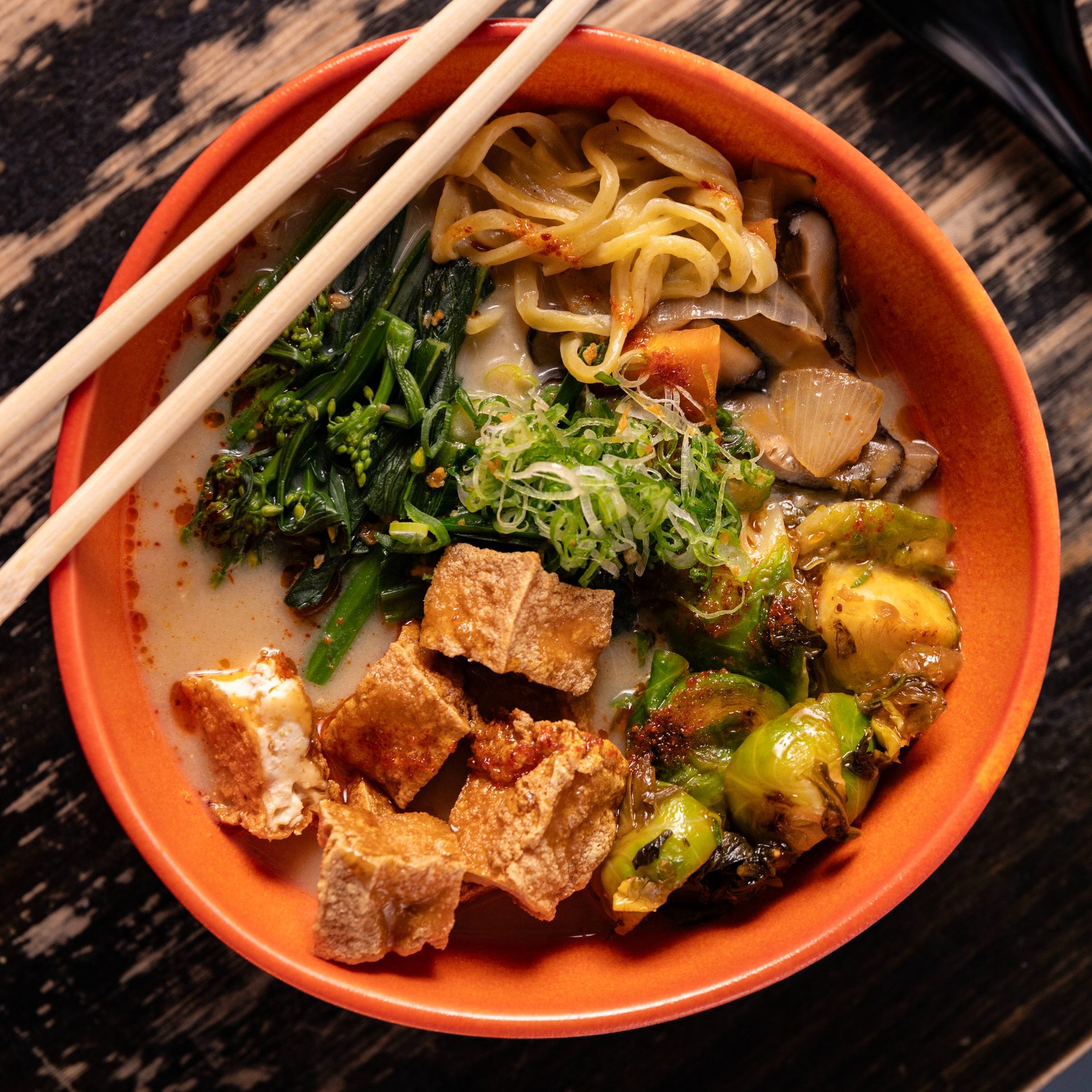 How does the ramen get packed and how should we reheat it at home?