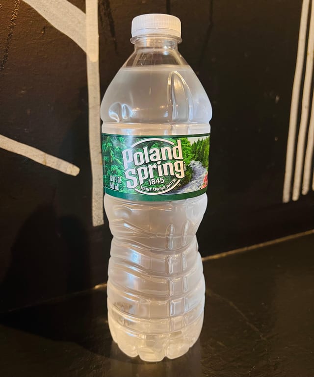 Bottled Water.